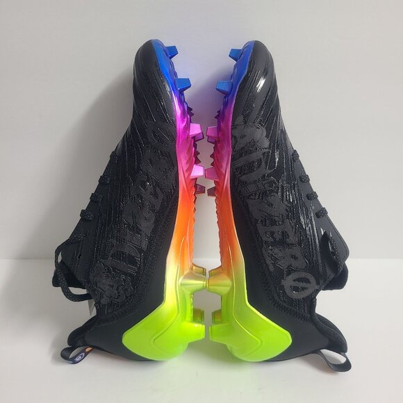 NEW Adidas Adizero Big Mood Emoji Football Cleats GW7620 Size 11 Black main image 7
